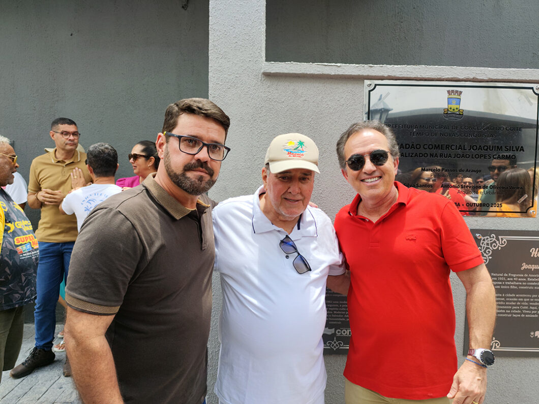 Ze Beto, Roberto Lopes e Marcelo Araújo